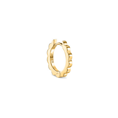Серьга-пирсинг Memphis, желтое золото 18 карат, 1мм (размеры S,M)