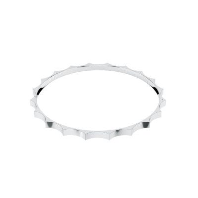 Колье Parthenon, белое золото 18 карат, 6 мм